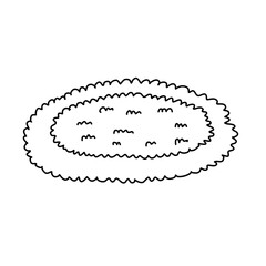 Door Welcome Mat Vector