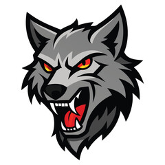 wolf head mascot