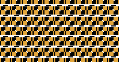 geometric gold and black colo...