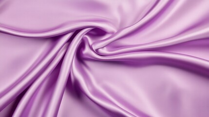 Obraz premium Lavender Luxe: Draped silk fabric in delicate lilac hues, showcasing its luxurious texture and subtle sheen. Perfect for fashion, beauty, and design projects. 