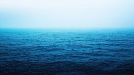 A gradient of ocean blues, from shallow turquoise to deep navy