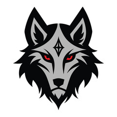 wolf head mascot
