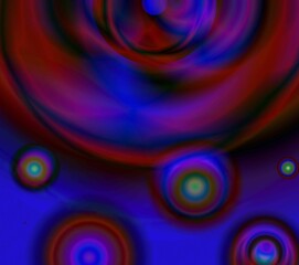 abstract background with circles. abstract colorful glossy background. multicolored neon lights background.