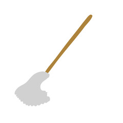 Mop bucket floor clean vector 