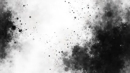 Obraz premium Pixelated noise overlays.Grunge halftone design with textured overlays in black and white, effectively balancing retro aesthetics with a modern twist.