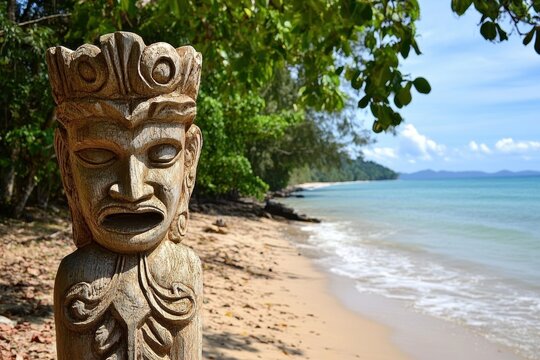 Amazing Koh Lanta statue
