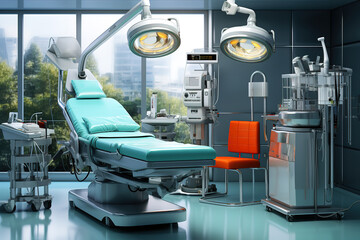 Advanced neurosurgery medical devices and tools in a modern operating setting