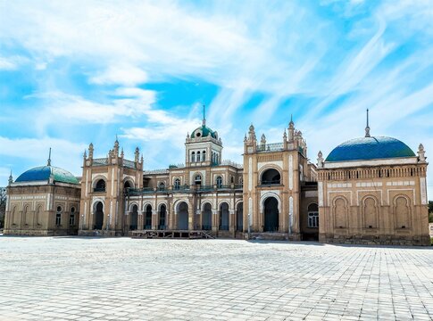 The Palace of the Emir of Bukhara in Kagan, Uzbekistan.