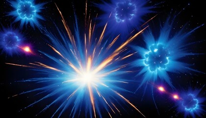 Naklejka premium Clear Plain Shiny Warm Soft Vintage Bokeh Cloudy Wave Like Geometric Blue Background or Texture