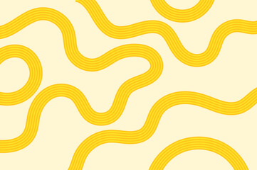 Noodle pattern poster