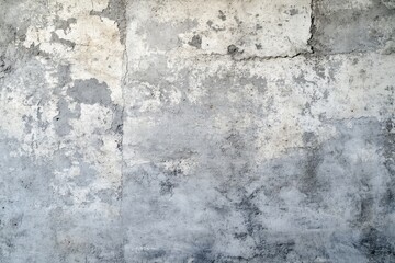 Cement stained gray drywall serves as a room barrier in construction