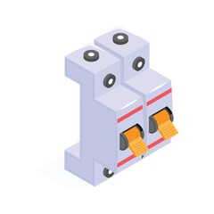 Electrical circuit breaker for preventing overcurrent and short circuits