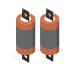 Coil based inductor for controlling electrical current in circuits
