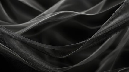 Fototapeta premium Black color elegant mesh blur Abstract blurred background