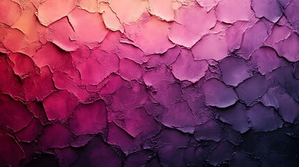 Obraz premium Abstract textured background with pink, purple, and orange color gradient.