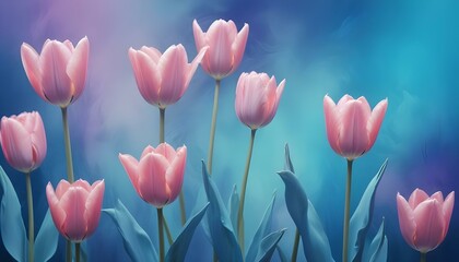 Clear Plain Shiny Warm Soft Vintage Bokeh Cloudy Wave Like Geometric Blue Background or Texture