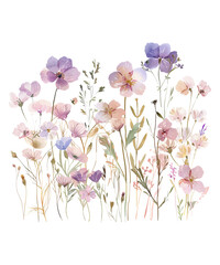 flowers and butterflies
