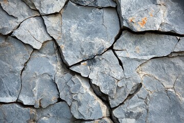Obraz premium Gray cracked marble texture background