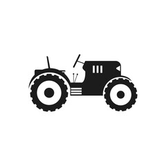 mini tractor icon. agronomy. vector