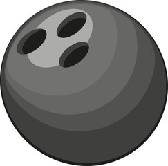 Fototapeta premium Vector Illustration of Bowling Ball Sport Equipment
