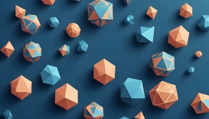 Clear Plain Shiny Warm Soft Vintage Bokeh Cloudy Wave Like Geometric Blue Background or Texture