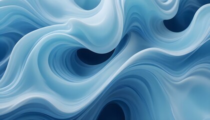 Clear Plain Shiny Warm Soft Vintage Bokeh Cloudy Wave Like Geometric Blue Background or Texture