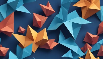 Clear Plain Shiny Warm Soft Vintage Bokeh Cloudy Wave Like Geometric Blue Background or Texture