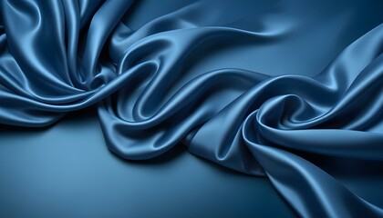 Clear Plain Shiny Warm Soft Vintage Bokeh Cloudy Wave Like Geometric Blue Background or Texture