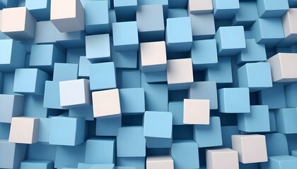 Clear Plain Shiny Warm Soft Vintage Bokeh Cloudy Wave Like Geometric Blue Background or Texture