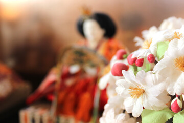 おひなさまの桜 ひな祭り 日本人形 3月3日