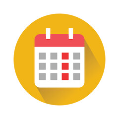 Calendar Flat Vector Icon