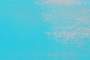 Old grunge wood plank texture background. Vintage blue and white peeling wooden board wall have antique cracking style object for furniture design. Painted weathered table woodworking hardwoods empty.