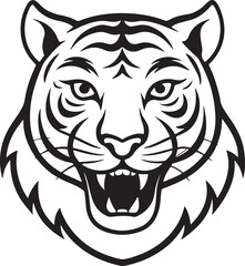 tiger-mascot-graphic  Adobe Halloween Mask of a Tiger Illustrator Artwork