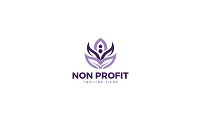 Innovative Charity Logo Vector Design, Nonprofit Logo Collection for Community Care