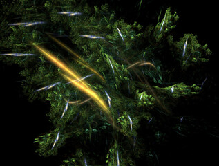 Imaginatory fractal abstract background Image