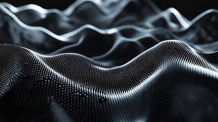 Naklejka premium Abstract Background of Electronic Print Circuit with Dots