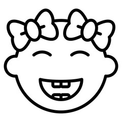 baby teeth single icon