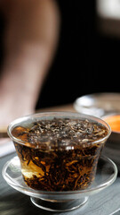Experience the delightful and aromatic brew of green tea made with natural, quality leaves