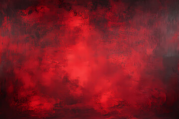 Abstract red textured background with dark grunge accents, ideal for bold and dramatic designs
