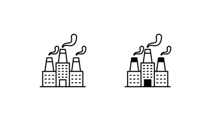 Air Pollution icon design with white background stock illustration