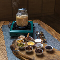 Experience authentic Chai Tea preparation with a delightful blend of spices for the best flavor
