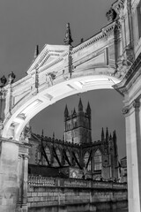 Obraz premium Historic Bath Abbey in old town center