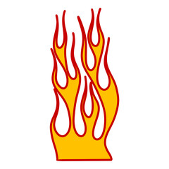 Flame design png