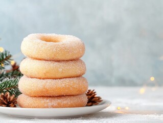 Holiday Charm Sweet Noodle Ring Dessert for National Noodle Ring Day, Christmas, and Thanksgiving Celebrations