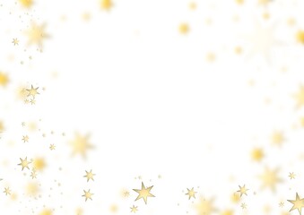 goldene Sterne, weihnachtlicher Hintergrund mit Textfreiraum