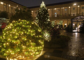 Christmas decorations in Milan, Lombardy, Italy
