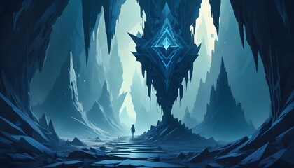 Clear Plain Shiny Warm Soft Vintage Bokeh Cloudy Wave Like Geometric Blue Background or Texture