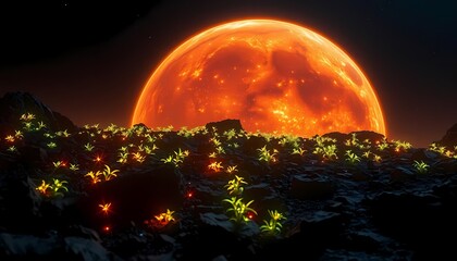 AI Biotech Celestial Flora Vision