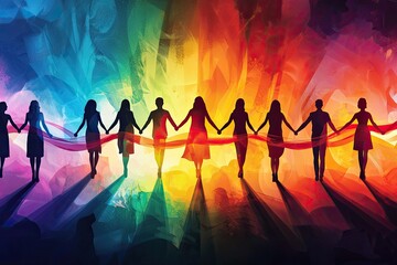 youth HIV awareness day in Vibrant Colors