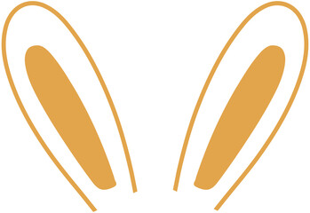Rabbit Ear line icon